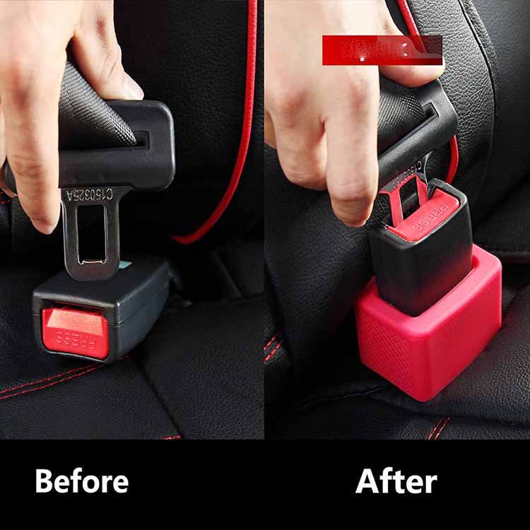 Silicone Car Seat Belt Holder