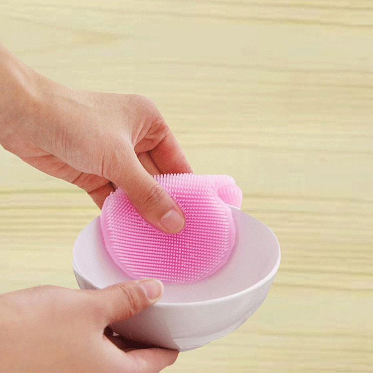 Silicone Sponge Dish Brush