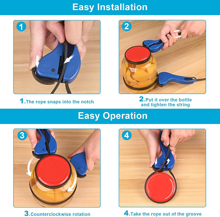 Adjustable Silicone Belt Jar Opener