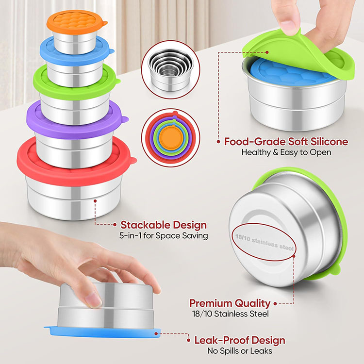 Food Containers Silicone Lids